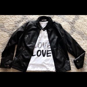 Leather Moto Jacket